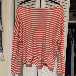 Altar'd State Long Sleeve Striped Shirt Size S